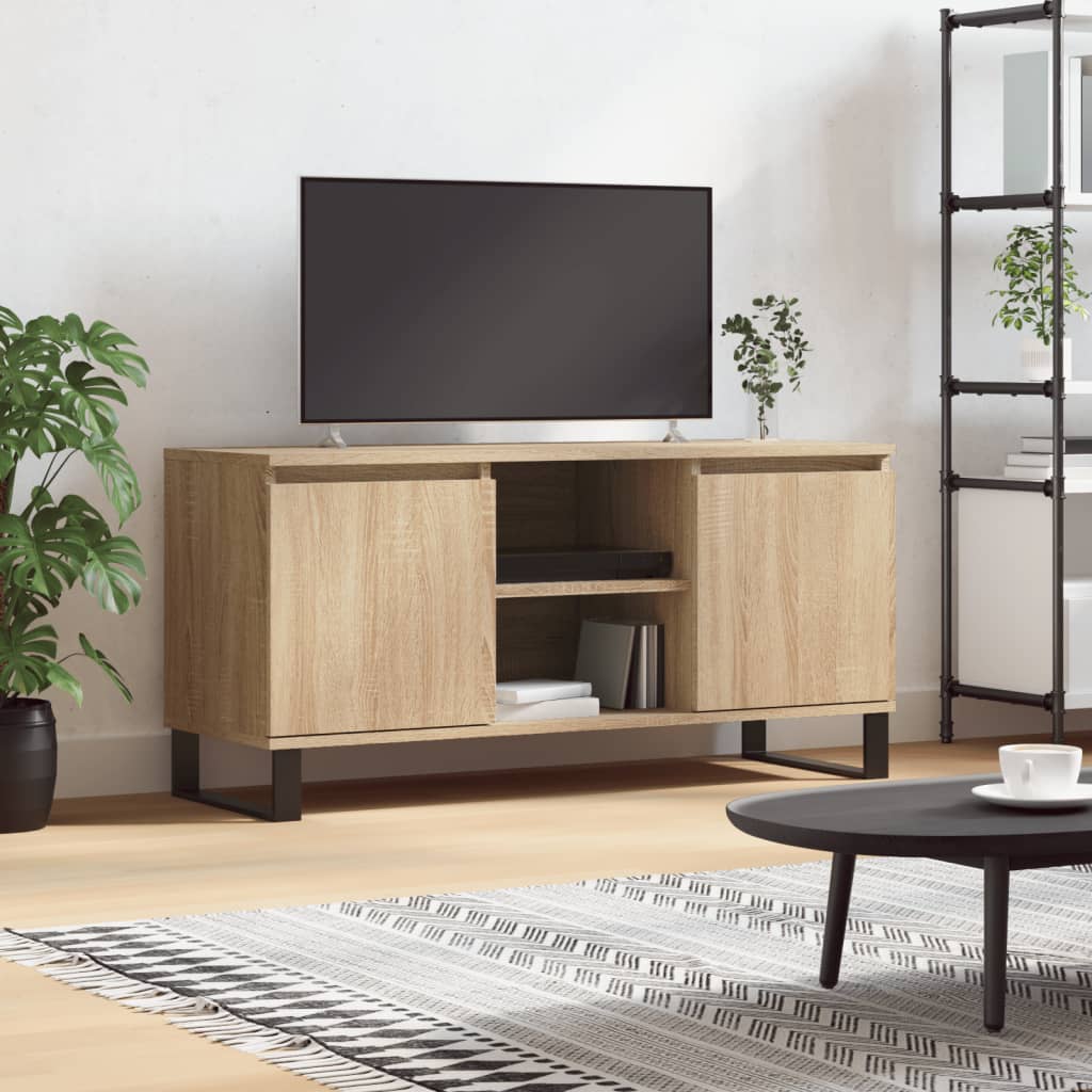 TV-Schrank Sonoma-Eiche 104x35x50 cm Holzwerkstoff