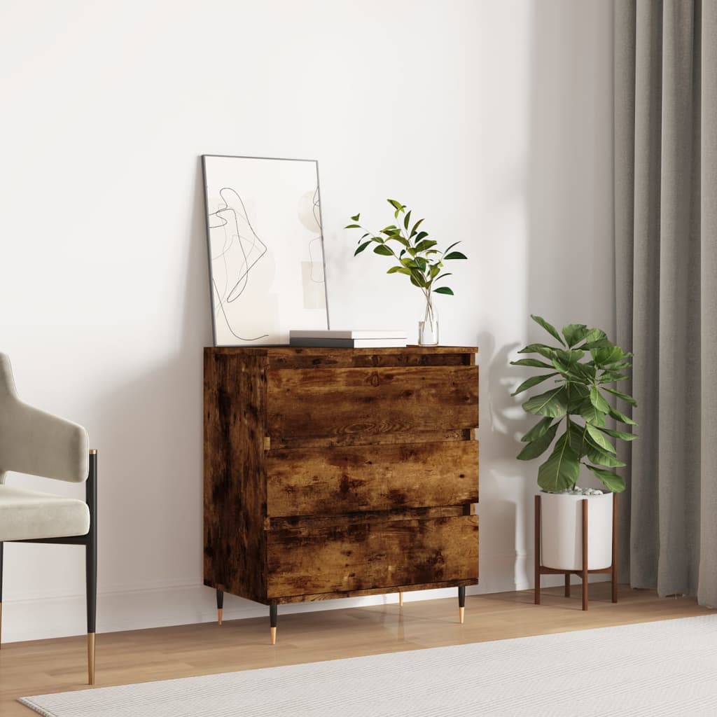 Sideboard Räuchereiche 60x35x70 cm Holzwerkstoff