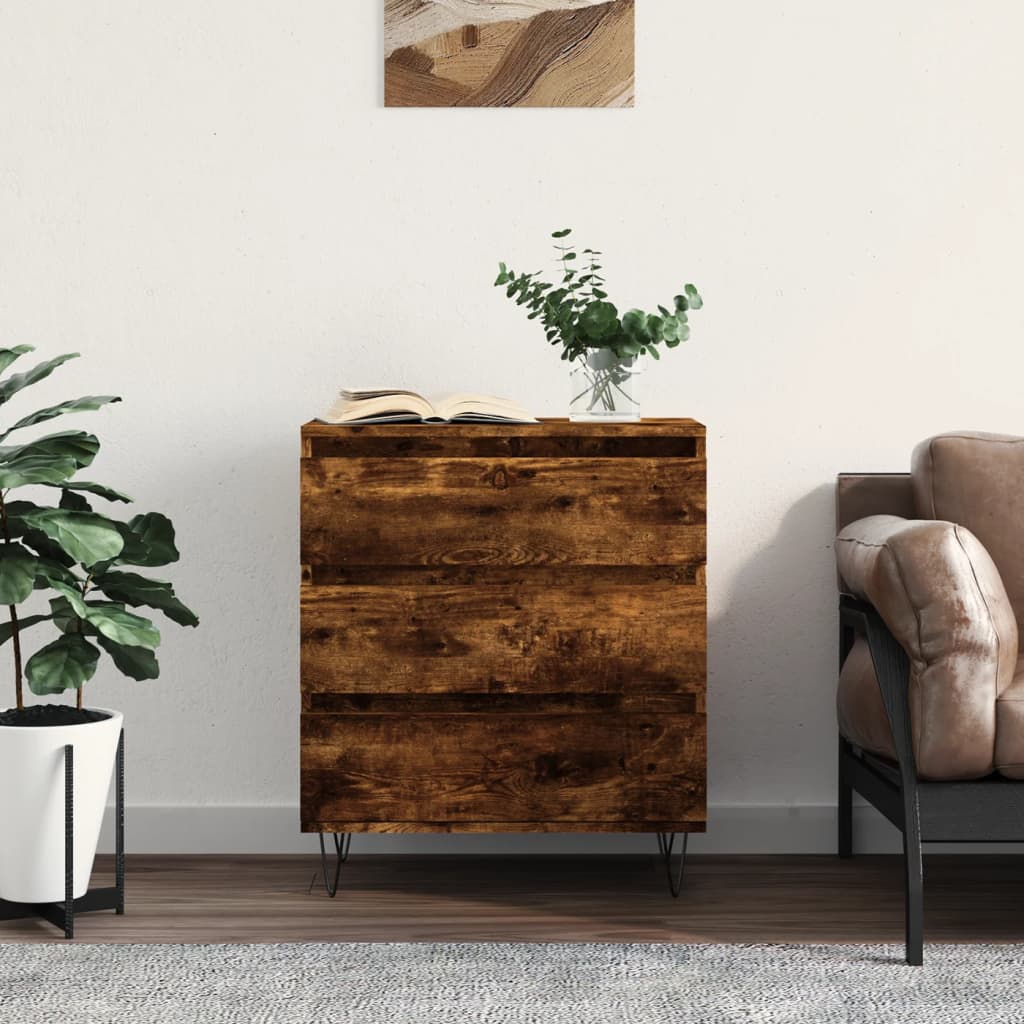 Sideboard Räuchereiche 60x35x70 cm Holzwerkstoff