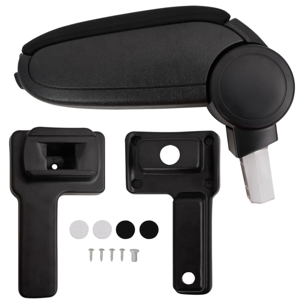 Auto-Armlehne für VW Golf MK4 (1999–2004) Schwarz 14,5x32x(27–46) cm ABS