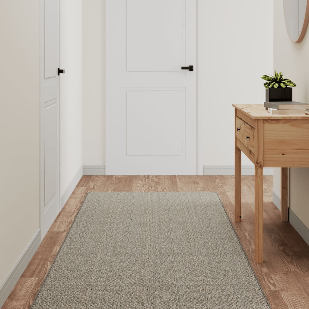 Teppichläufer Sisal-Optik Platina 80x400 cm