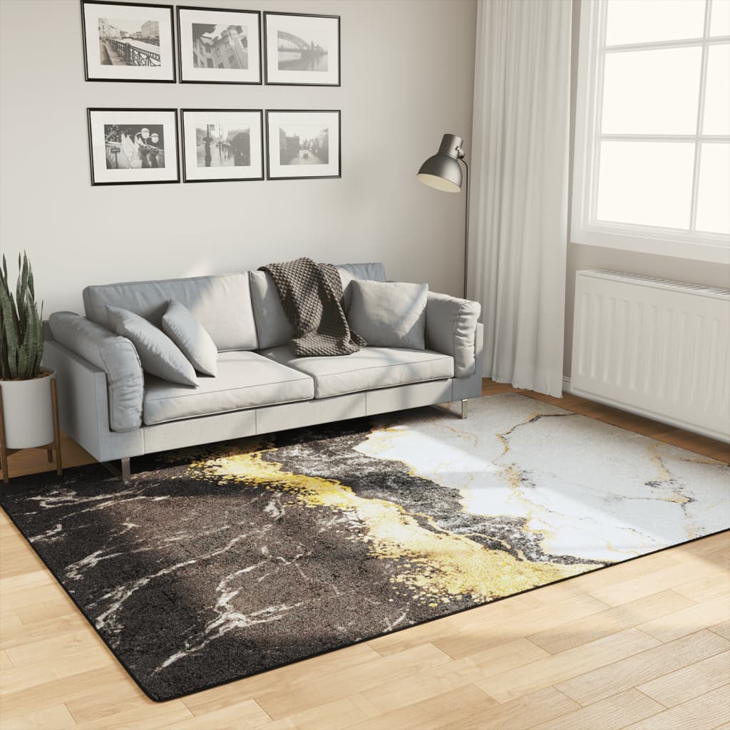 Teppich Waschbar Mehrfarbig 160x230 cm