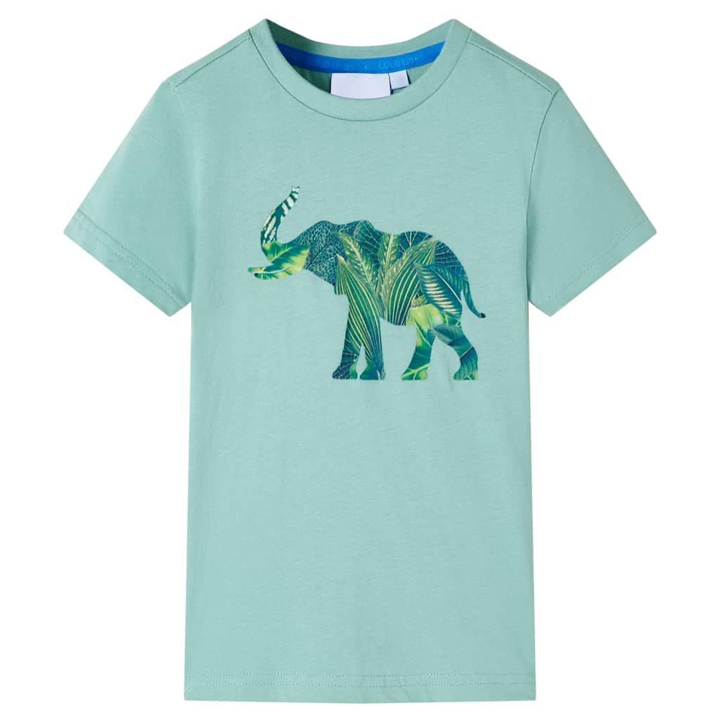 Kinder-T-Shirt Grün 104