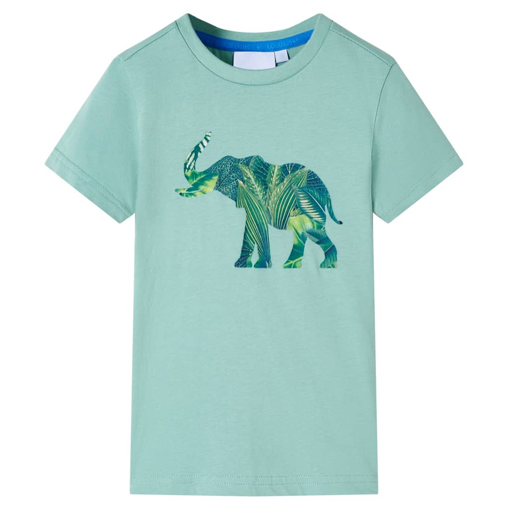 Kinder-T-Shirt Grün 128