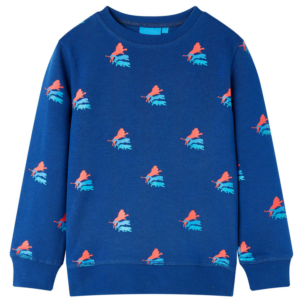Kinder-Sweatshirt Dunkelblau 116