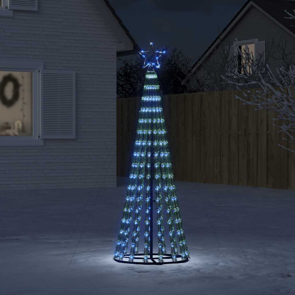 LED Weihnachtsbaum 275 LEDs Blau 180 cm