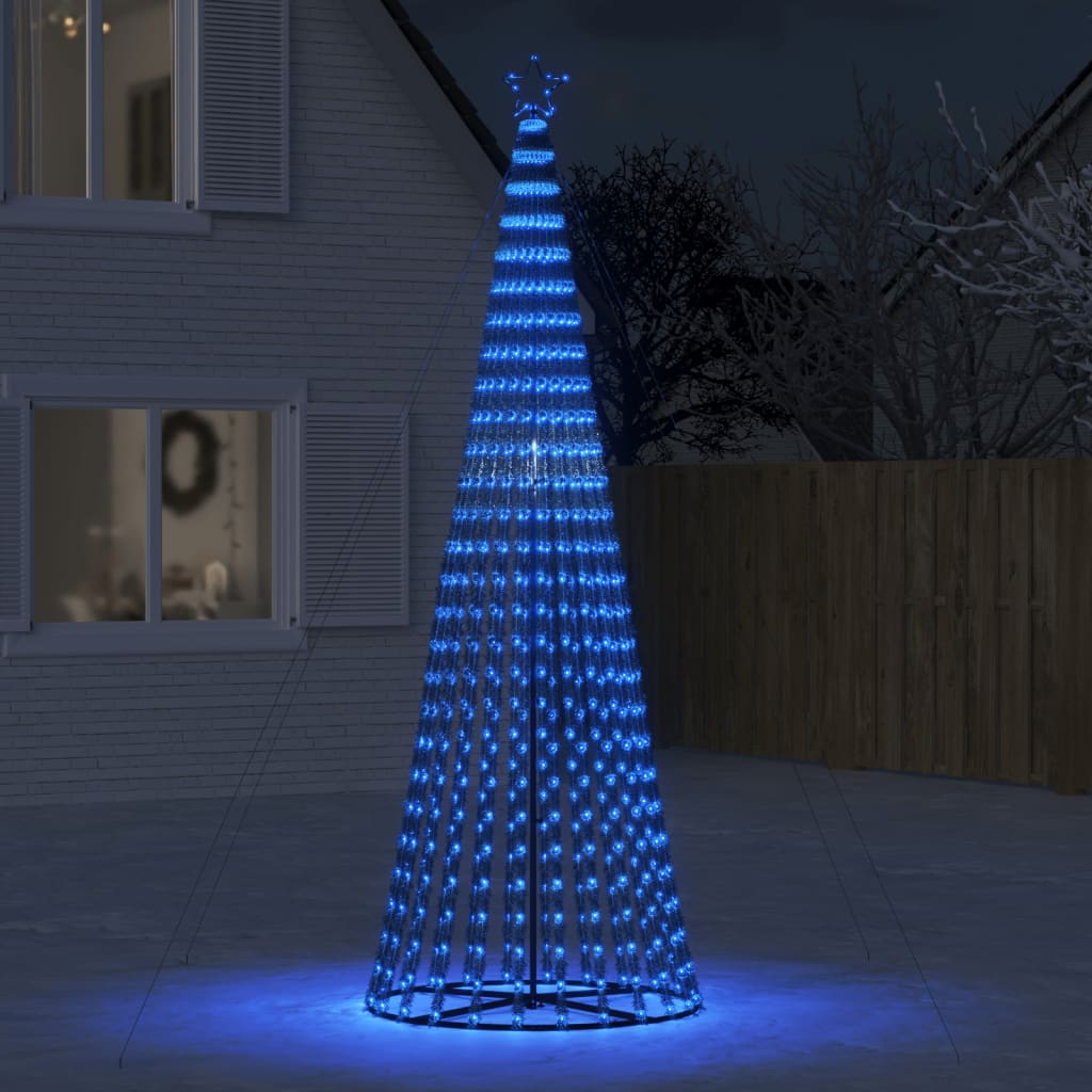 LED Weihnachtsbaum 688 LEDs Blau 300 cm