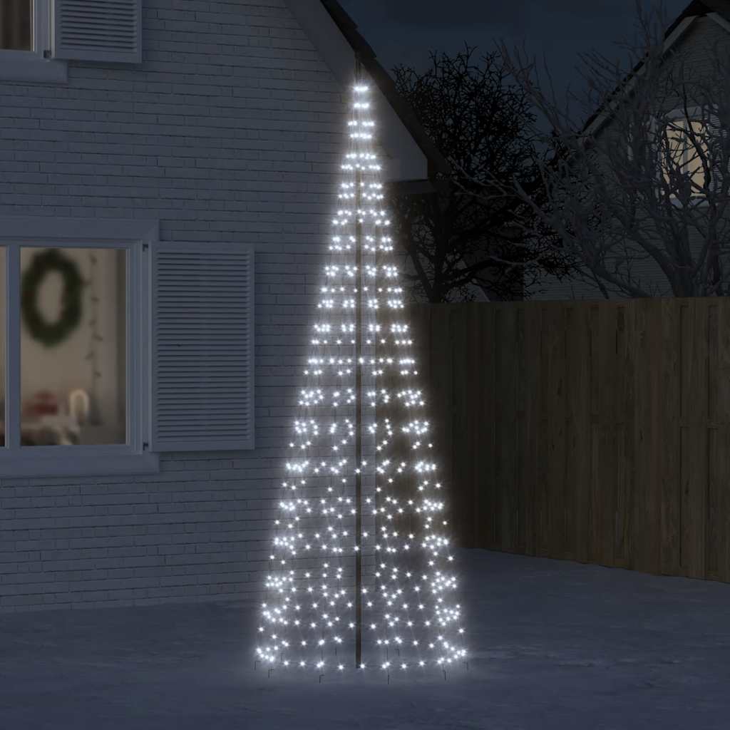 LED-Weihnachtsbaum 550 LEDs Kaltweiß 300 cm