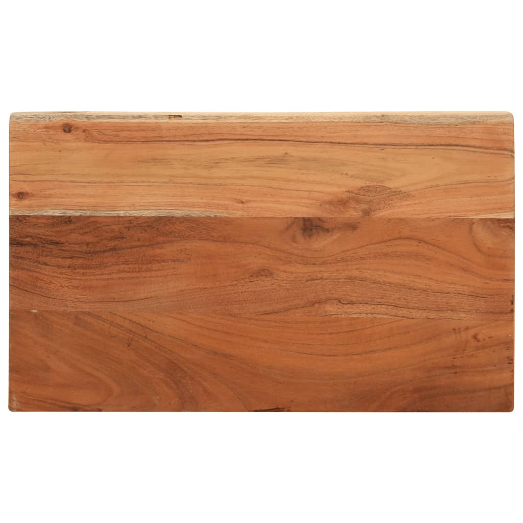 Tischplatte 40x20x3,8 cm Rechteckig Massivholz Akazie