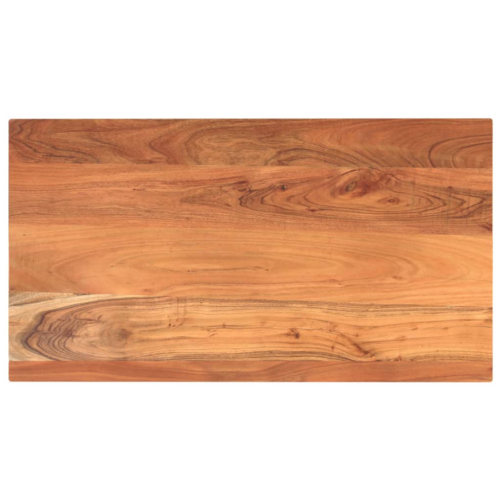 Tischplatte 100x60x3,8 cm Rechteckig Massivholz Akazie