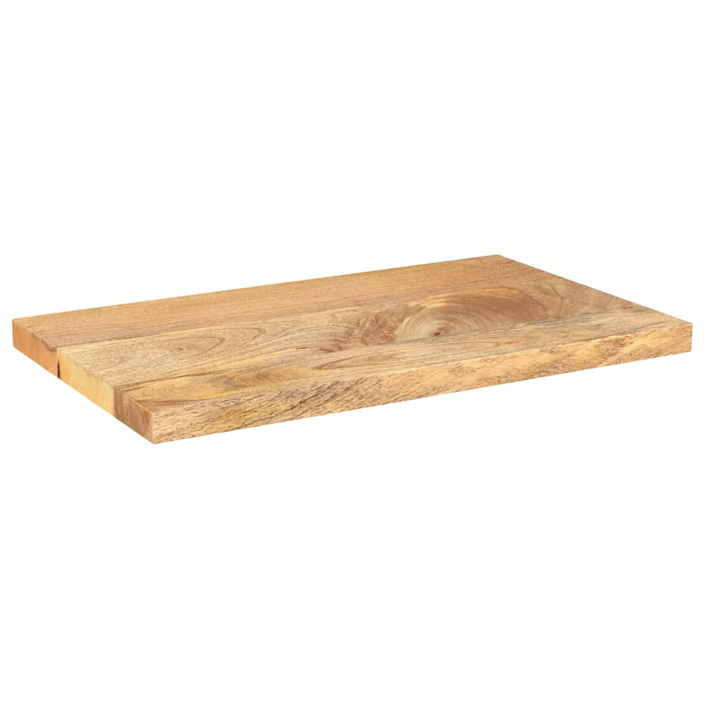 Tischplatte 40x30x2,5 cm Rechteckig Massivholz Mango