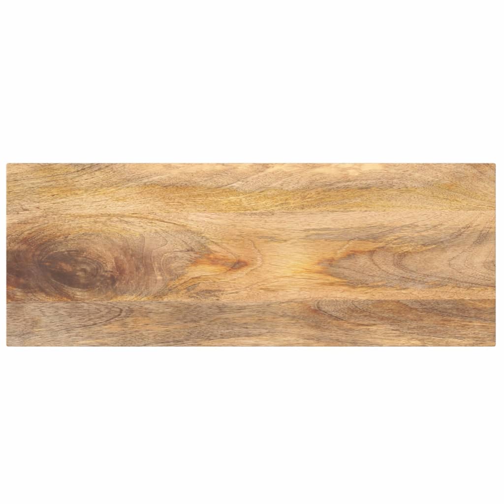 Tischplatte 90x30x3,8 cm Rechteckig Massivholz Mango