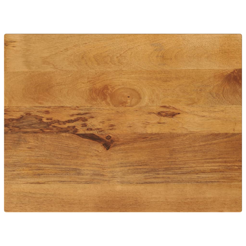 Tischplatte 80x50x3,8 cm Rechteckig Massivholz Mango