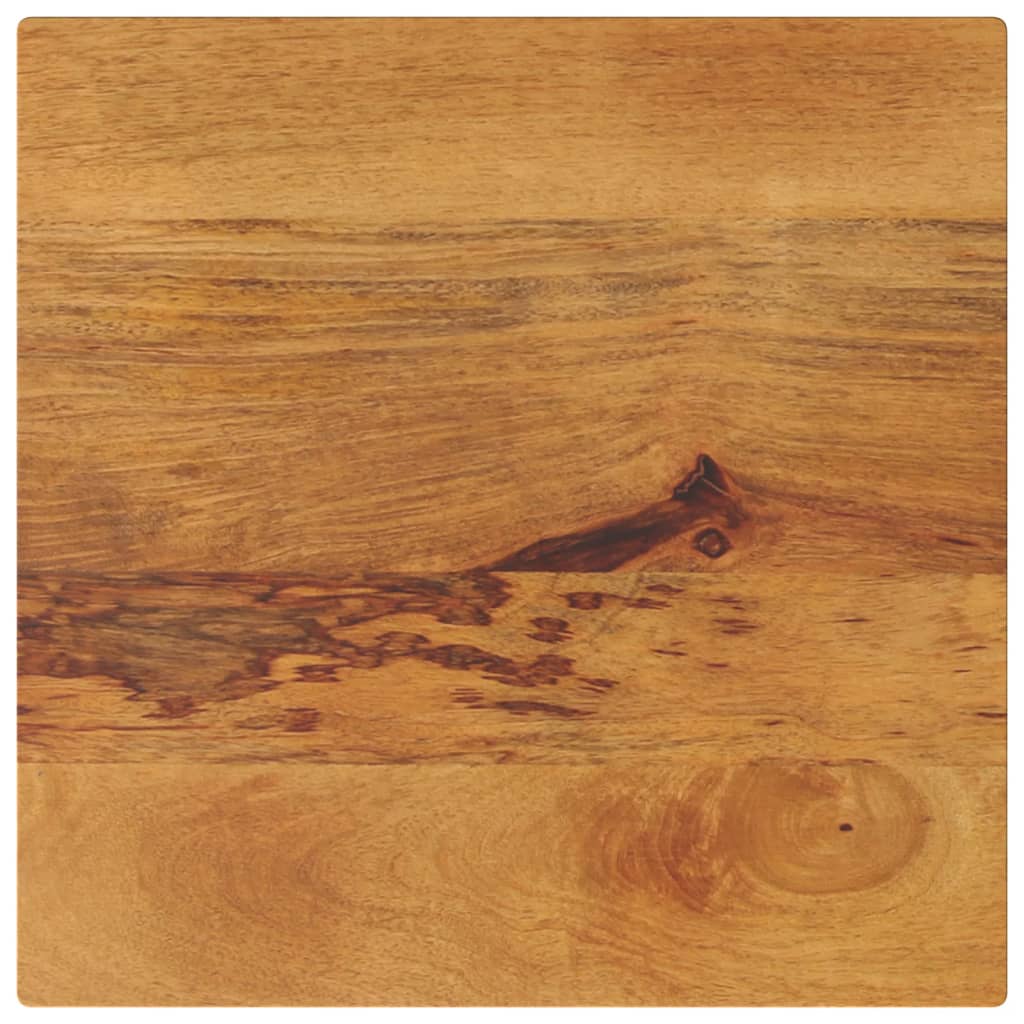 Tischplatte 60x60x3,8 cm Quadratisch Massivholz Mango