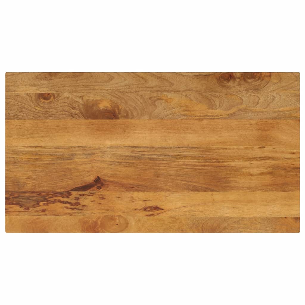 Tischplatte 100x60x3,8 cm Rechteckig Massivholz Mango