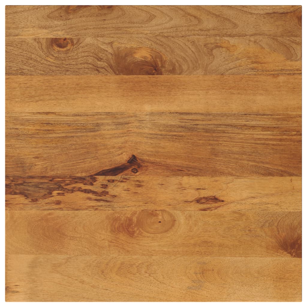 Tischplatte 70x70x3,8 cm Quadratisch Massivholz Mango