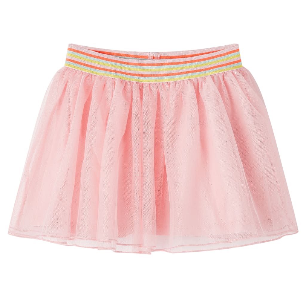 Kinderrock mit Tüll Hellrosa 92