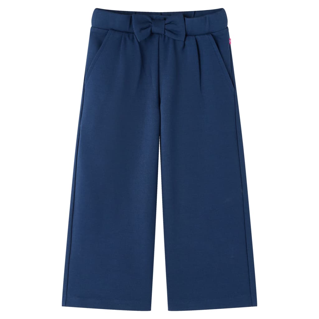 Kinderhosen mit Weiten Beinen Marineblau 116