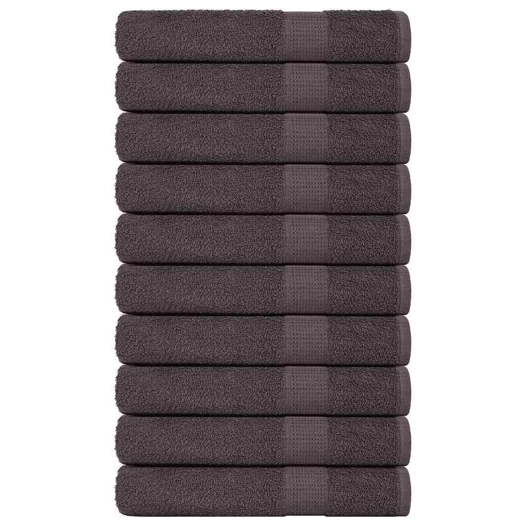 Handtücher FROGN 10 Stk. Anthrazit 100x200 cm 360 g/m²