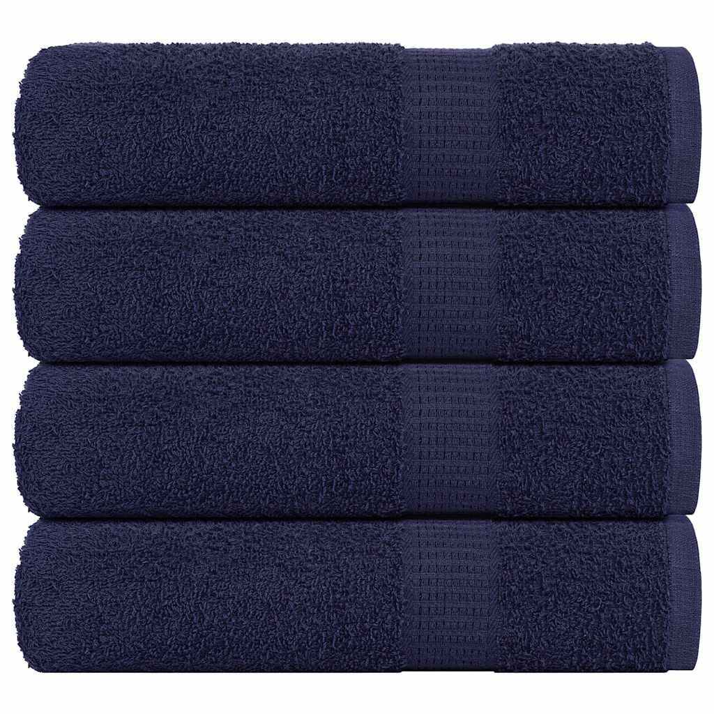 Handtücher FROGN 4 Stk. Marineblau 50x100 cm 360 g/m²