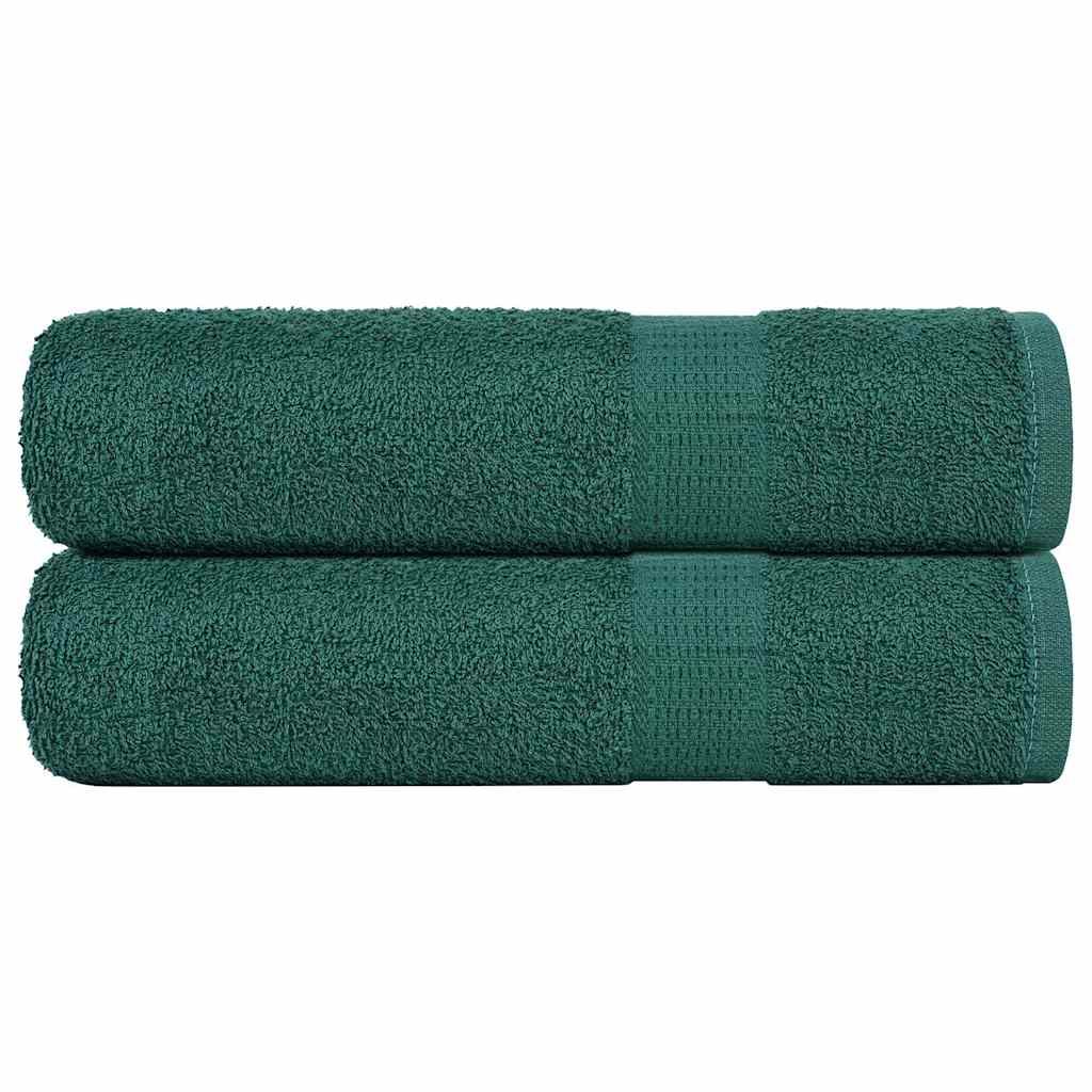 Duschtücher FROGN 2 Stk. Grün 70x140 cm 360 g/m²