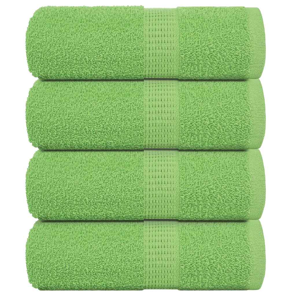 Waschtücher FROGN 4 Stk. Apfelgrün 30x30 cm 360 g/m²