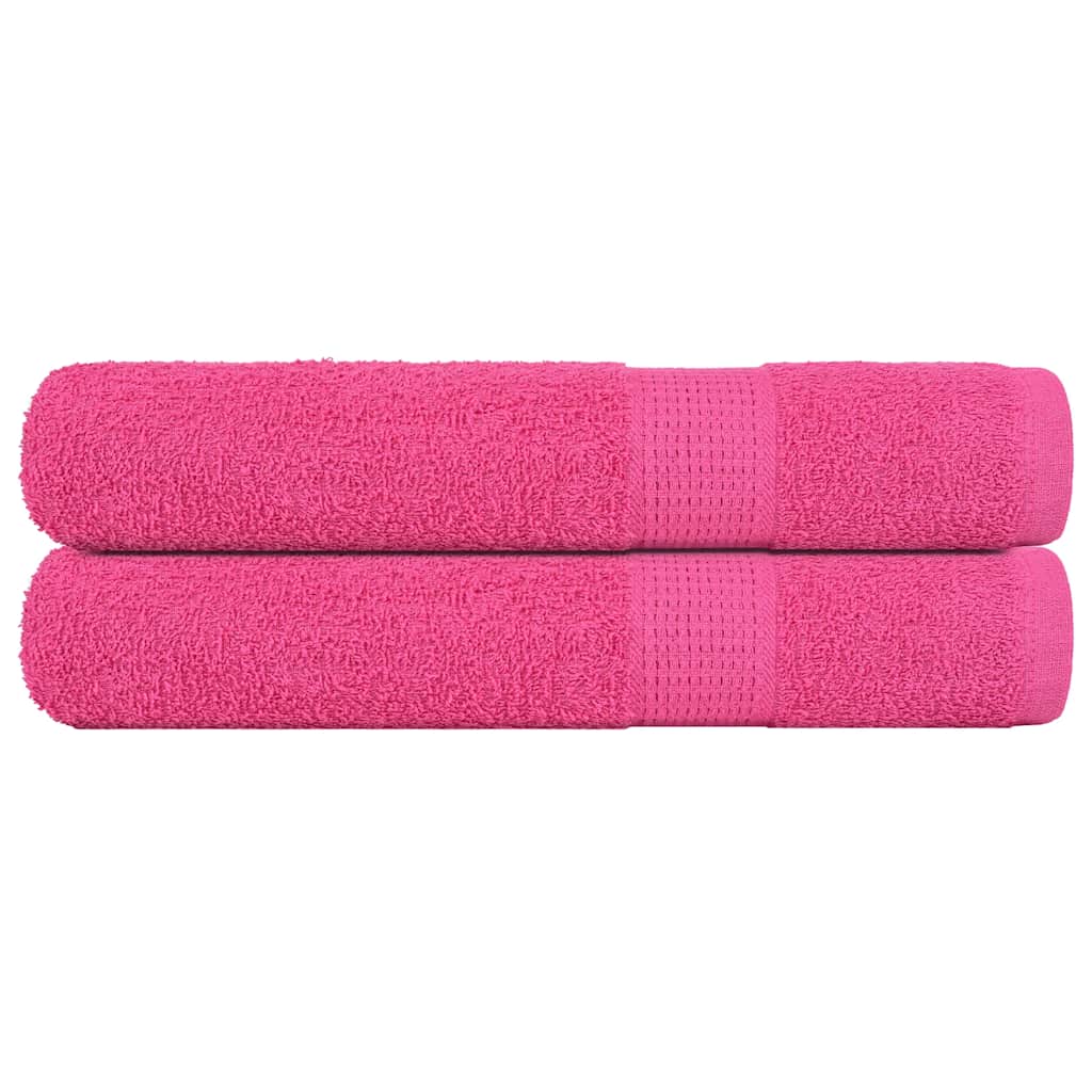 Handtücher FROGN 2 Stk. Rosa 100x200 cm 360 g/m²
