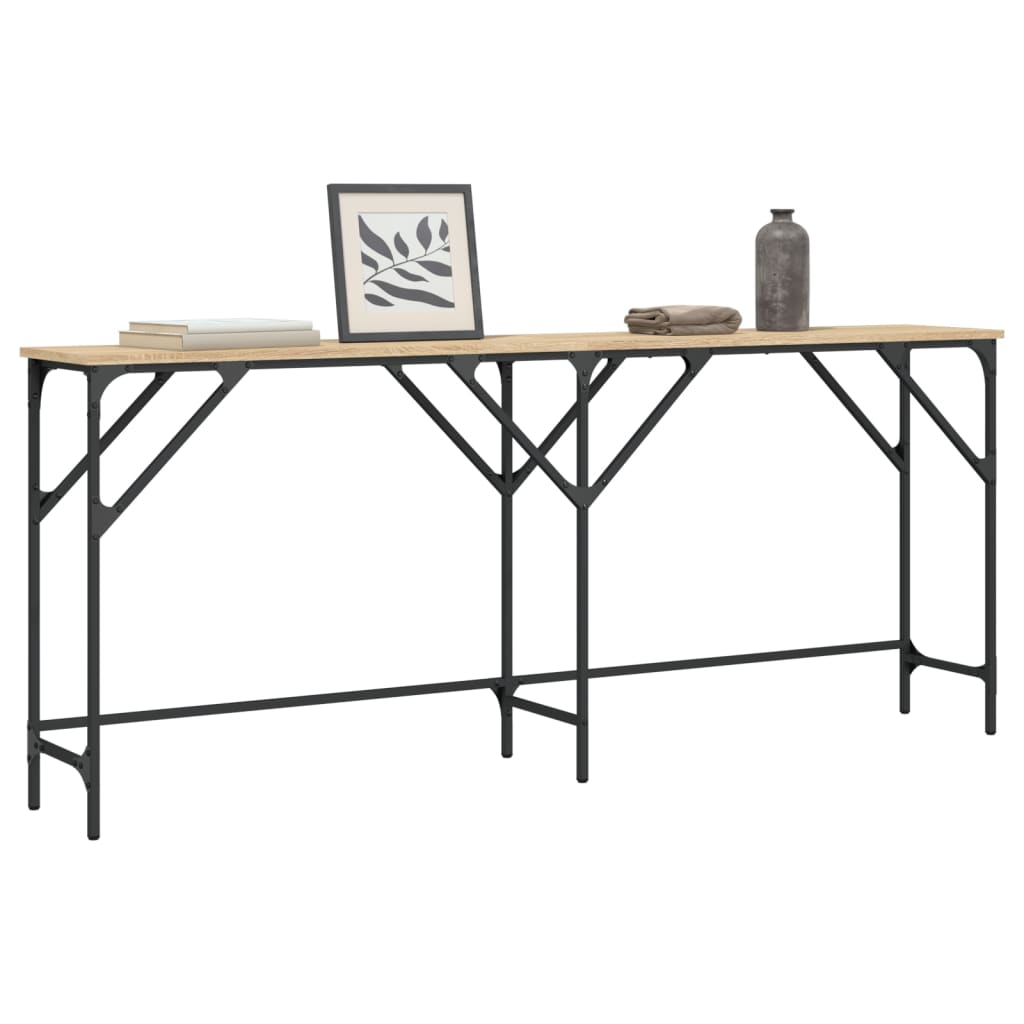Konsolentisch Sonoma-Eiche 180x29x75 cm Holzwerkstoff