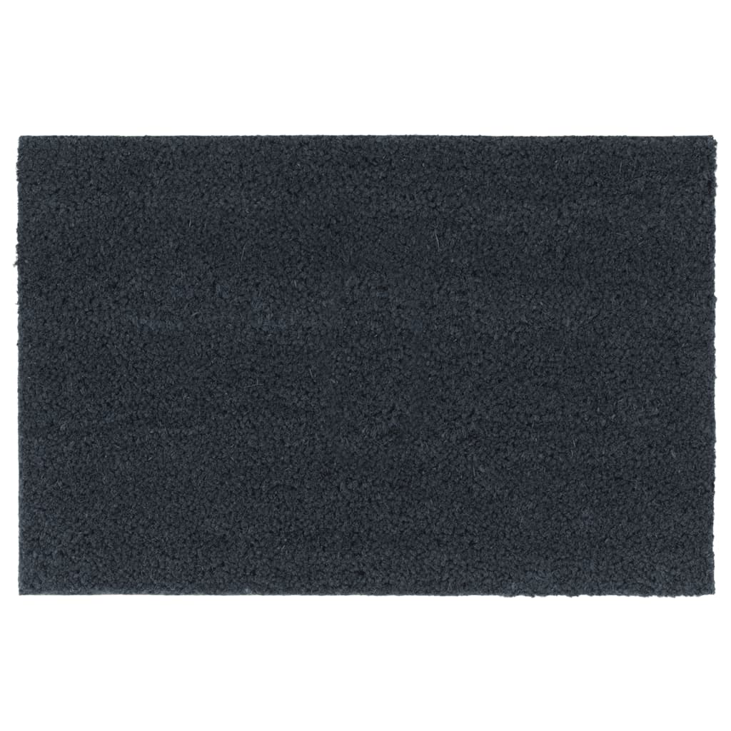 Fußmatte Dunkelgrau 40x60 cm Kokosfaser Getuftet