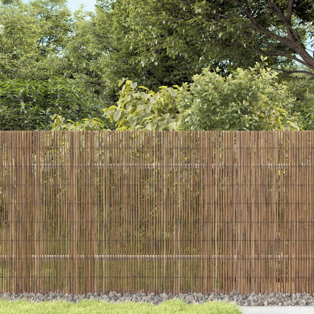 Gartenzaun 500x80 cm Schilf
