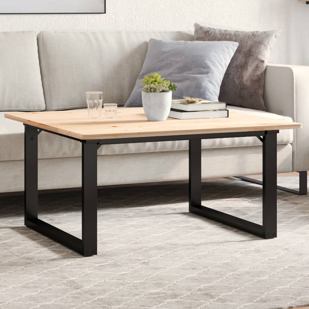 Couchtischbeine O-Gestell 80x70x43 cm Stahl