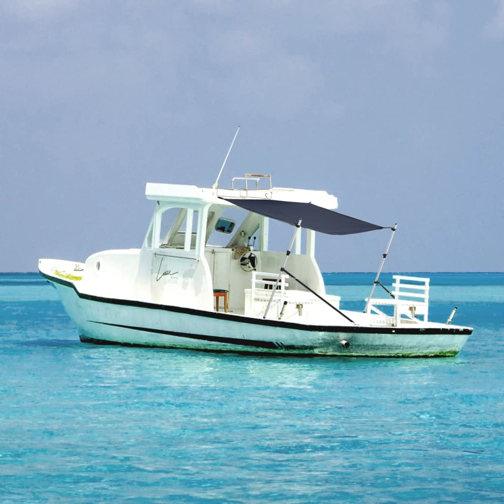 T-Top-Beschattungsverlängerung Marineblau 170x208x(115-183) cm