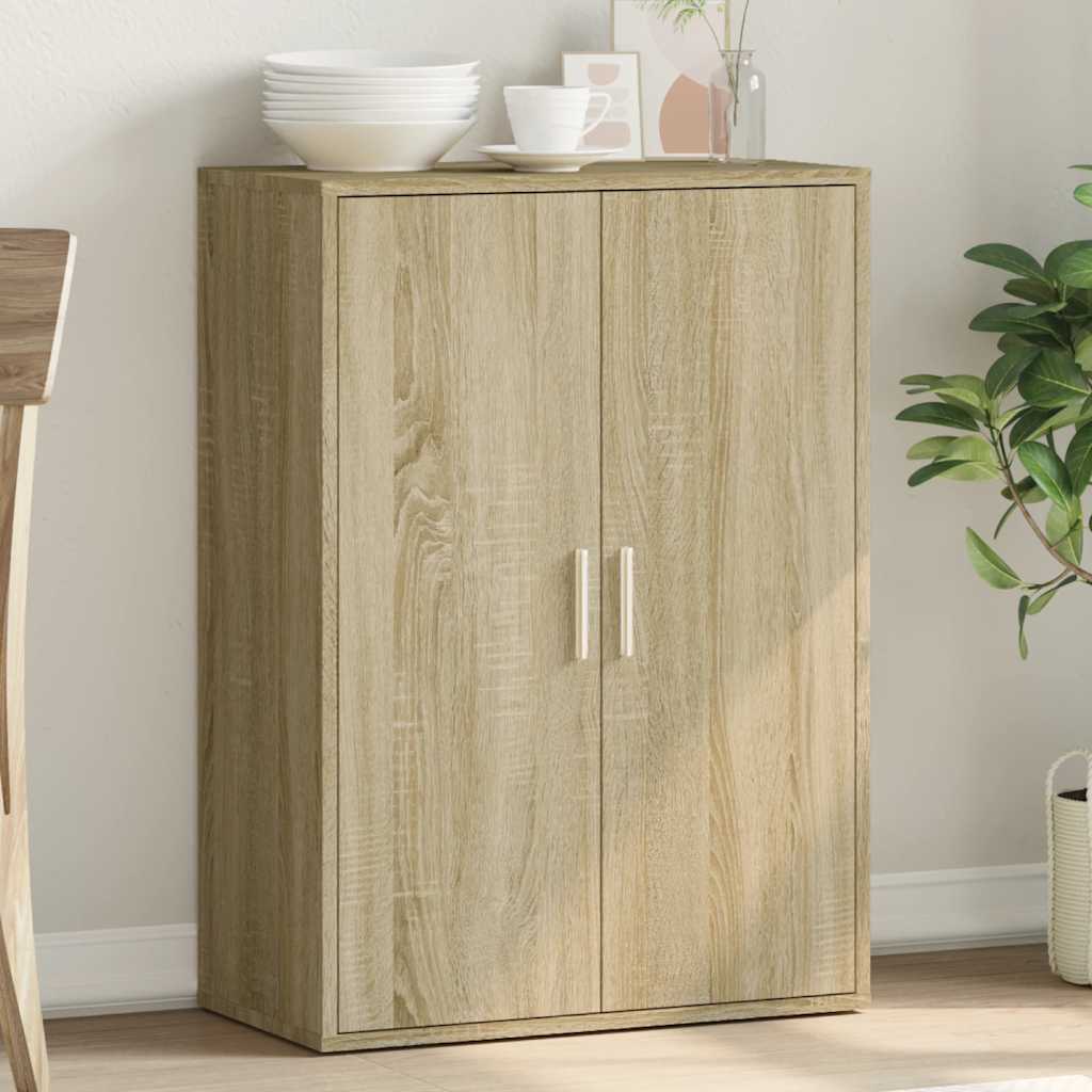Sideboard Sonoma-Eiche 60x31x84 cm Holzwerkstoff