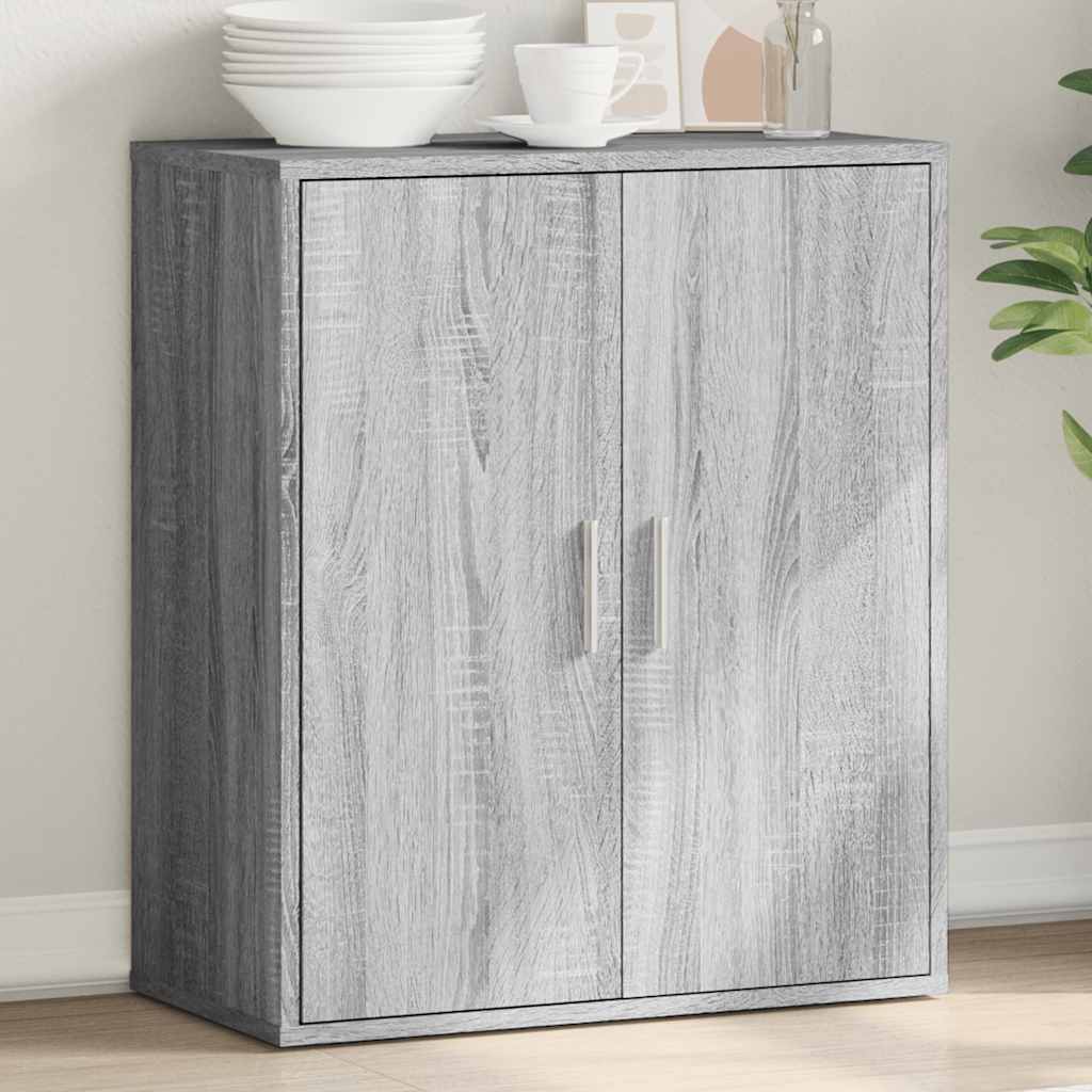 Sideboard Grau Sonoma 79x38x80 cm Holzwerkstoff