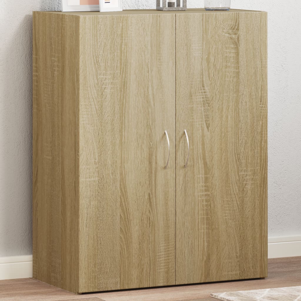 Aktenschrank Sonoma-Eiche 60x32x77,5 cm Holzwerkstoff