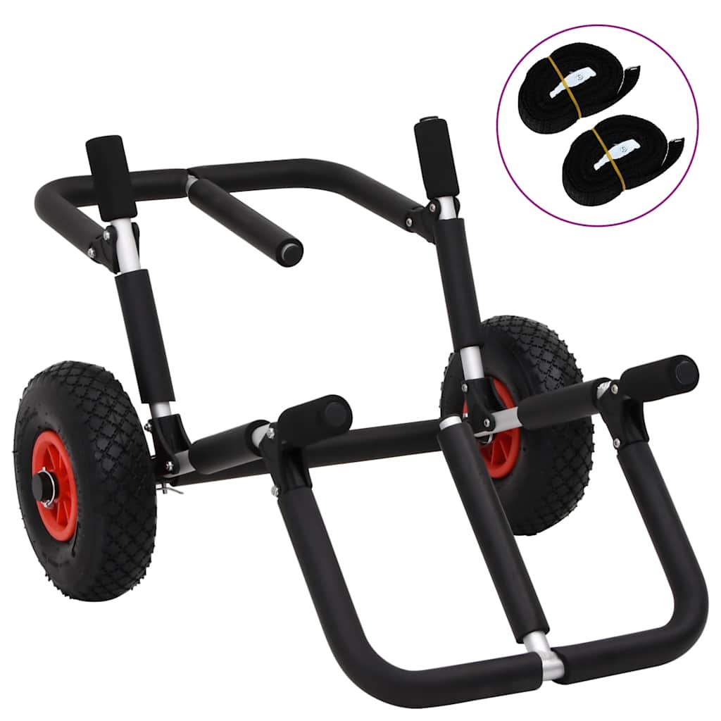 SUP Trolley für 2 Surfbretter Klappbar 90 kg Aluminium