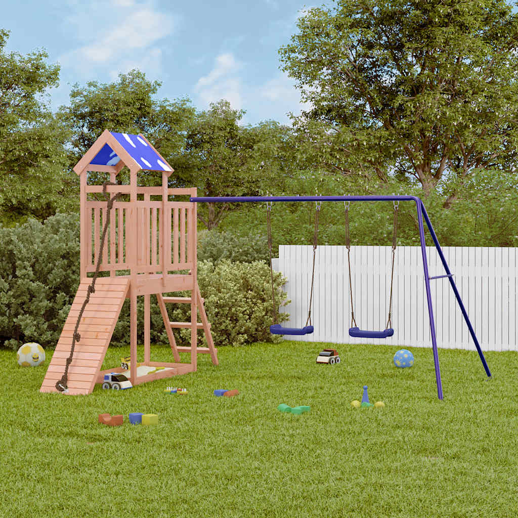 Spielturm Massivholz Douglasie