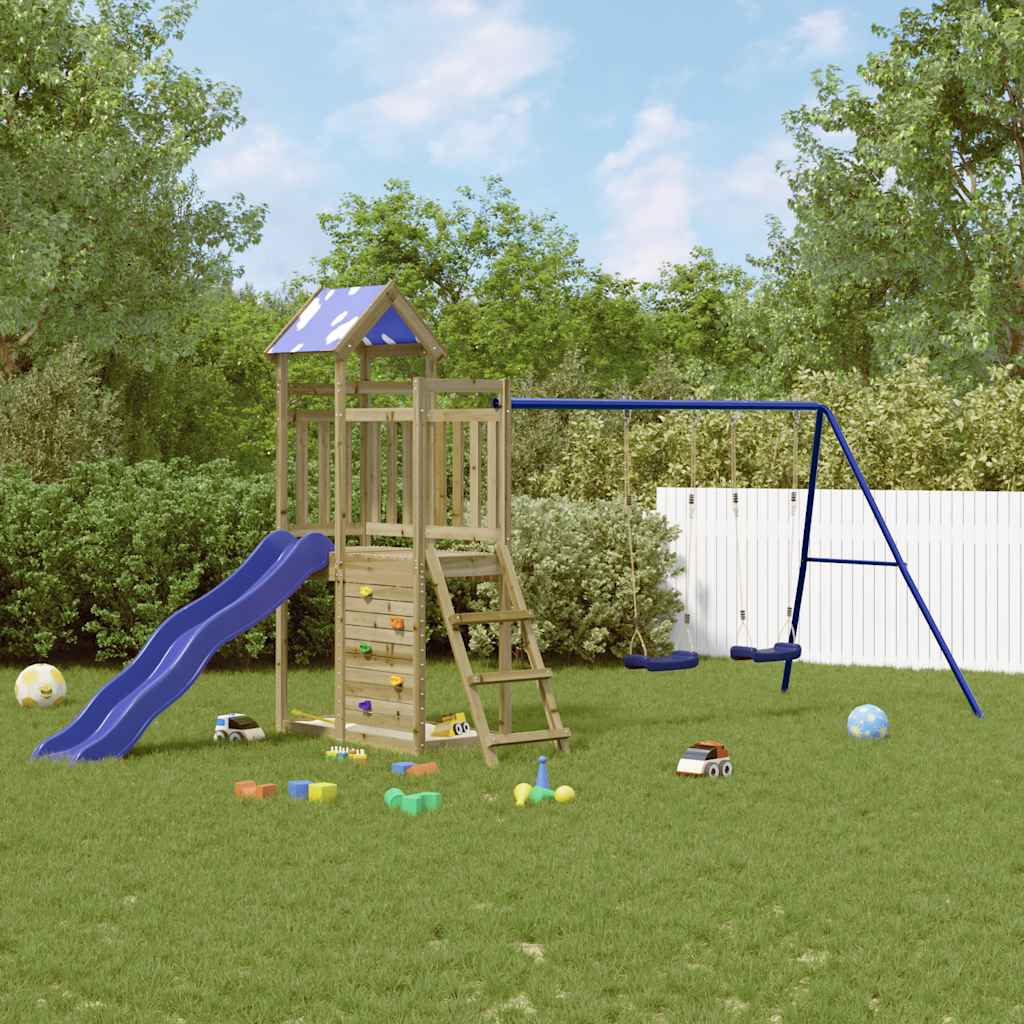 Spielturm Imprägniertes Kiefernholz