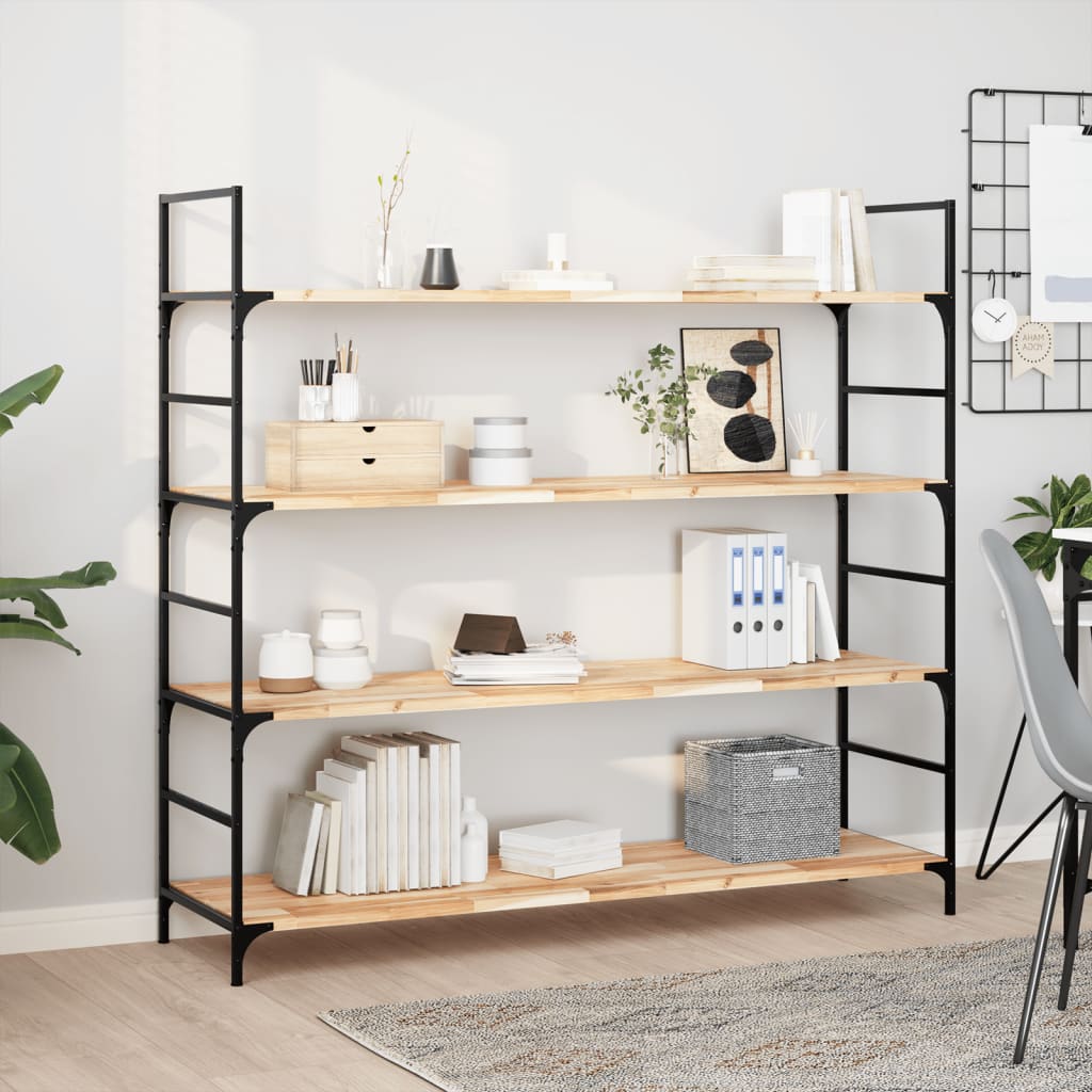 Schweberegale 3 Stk. 160x40x2 cm Massivholz Akazie Unbehandelt