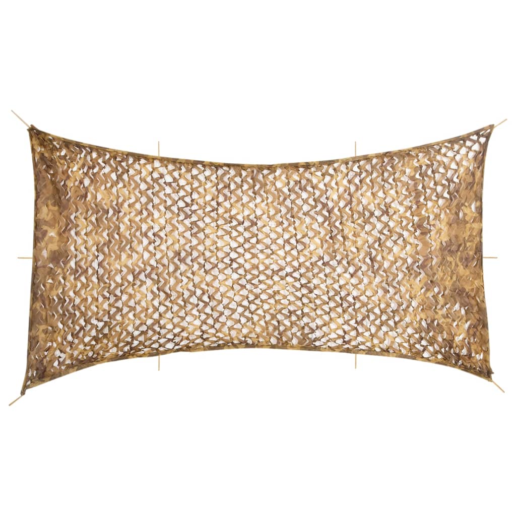 Tarnnetz mit Aufbewahrungstasche 708x423 cm Sandfarbe