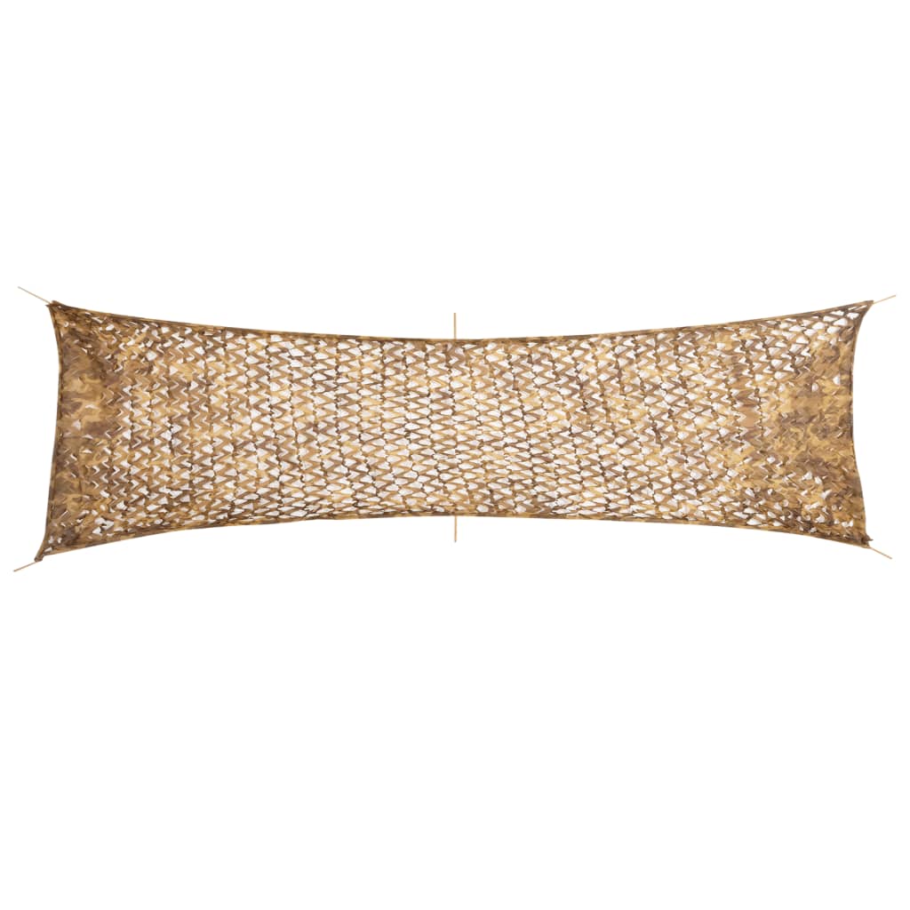Tarnnetz mit Aufbewahrungstasche 519x142 cm Sandfarbe