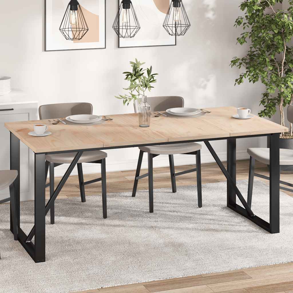 Tischplatten 4 Stk. 90x45x2,5 cm Rechteckig Massivholz Kiefer