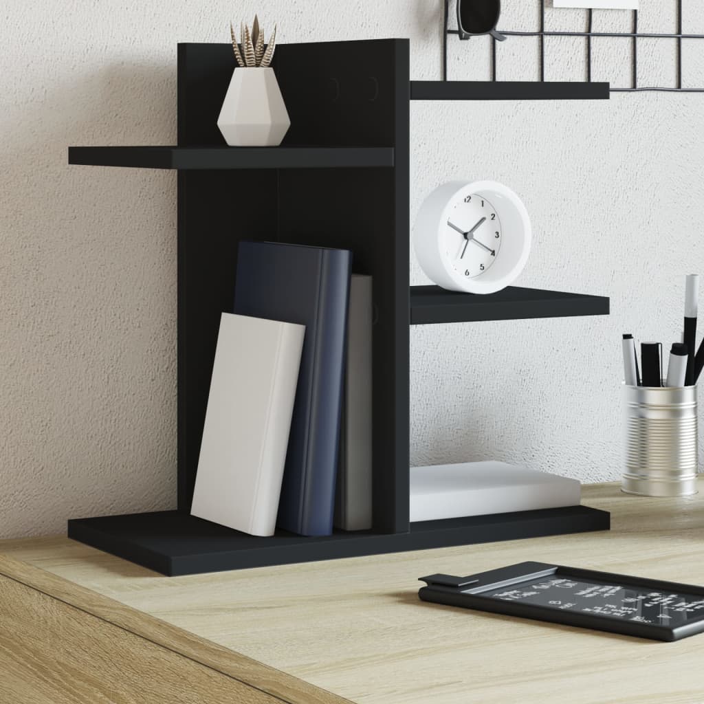 Schreibtisch-Organizer Schwarz 42x21,5x42 cm
