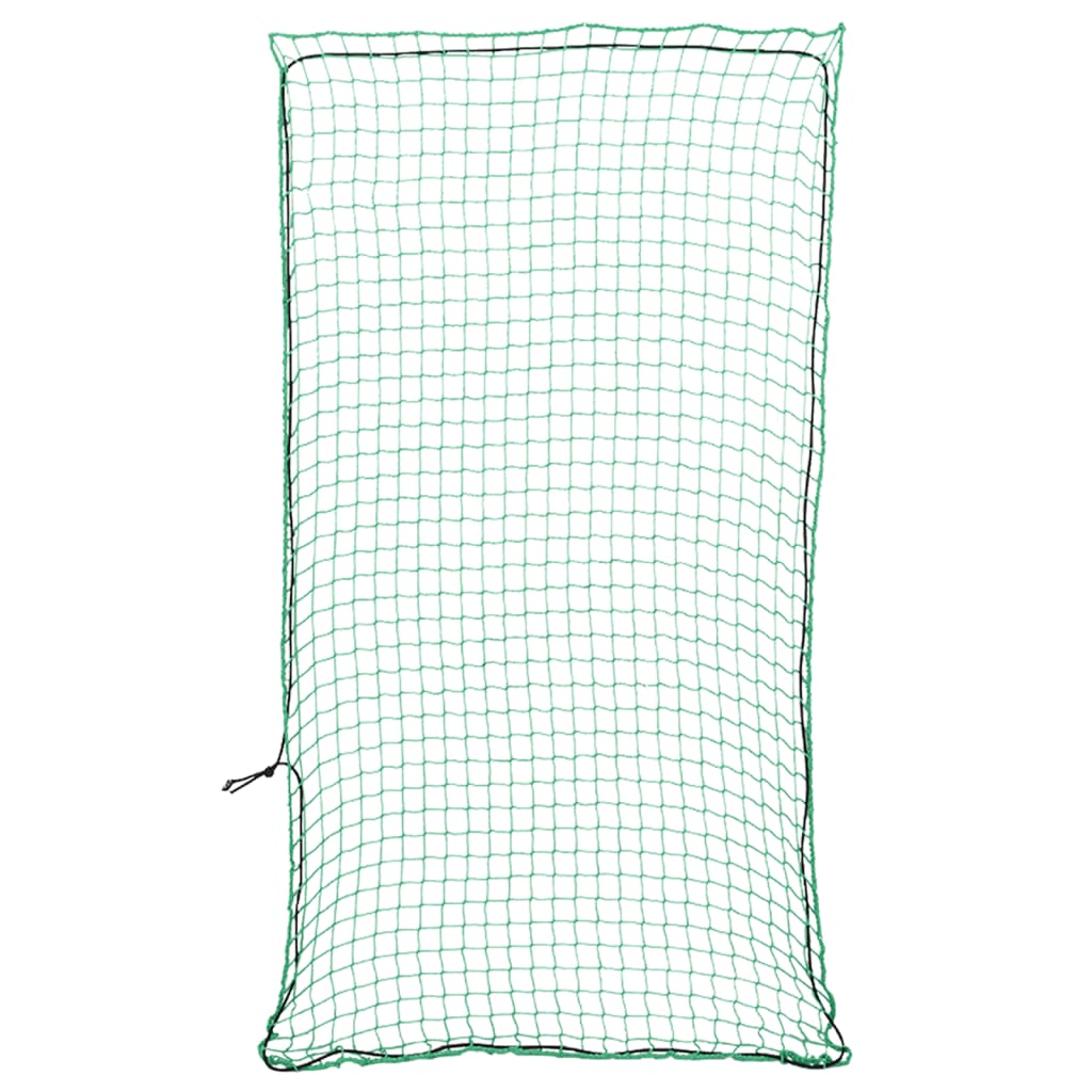 Anhängernetz mit Gummiseil Grün 7x3,5 m PP