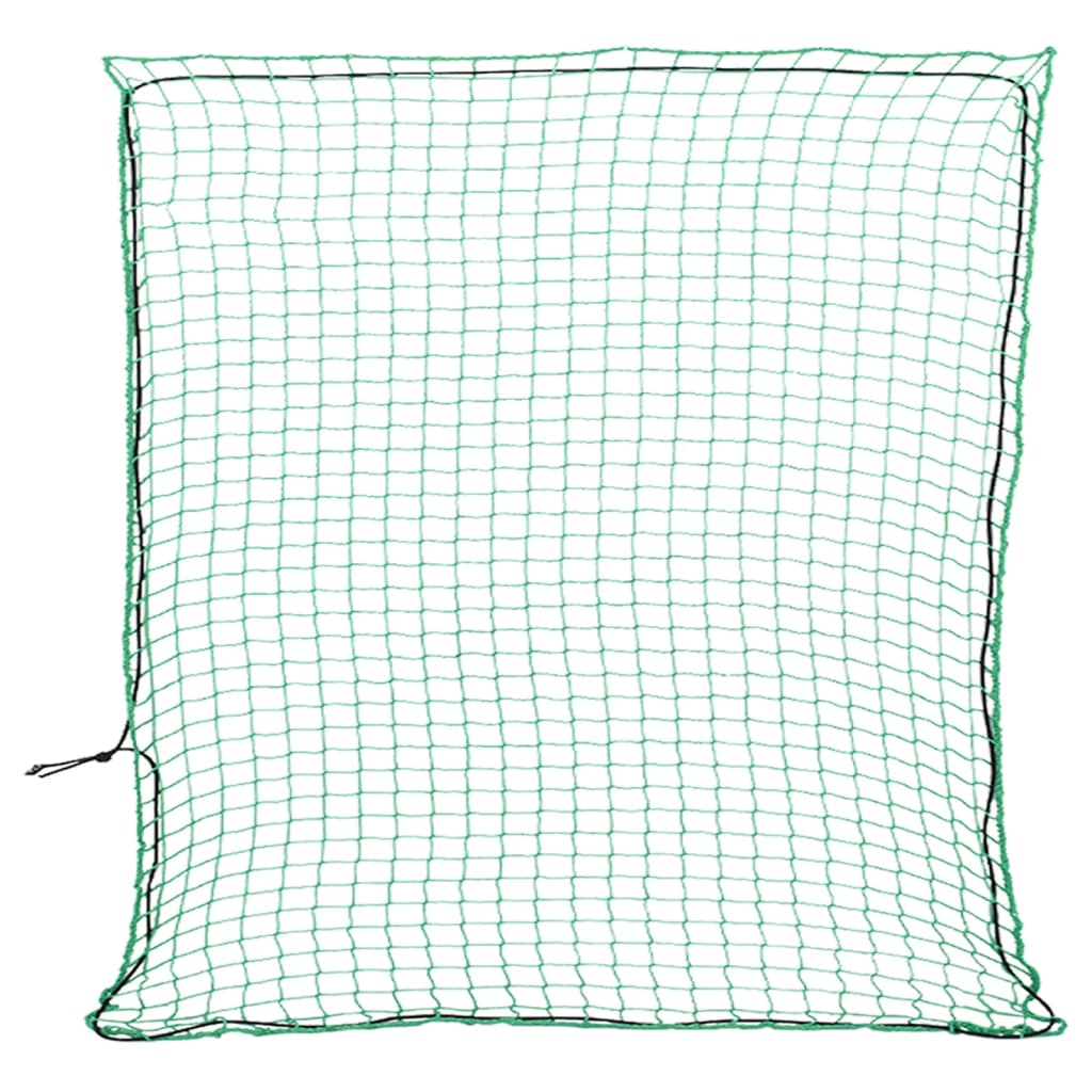 Anhängernetz mit Gummiseil Grün 4x4 m PP