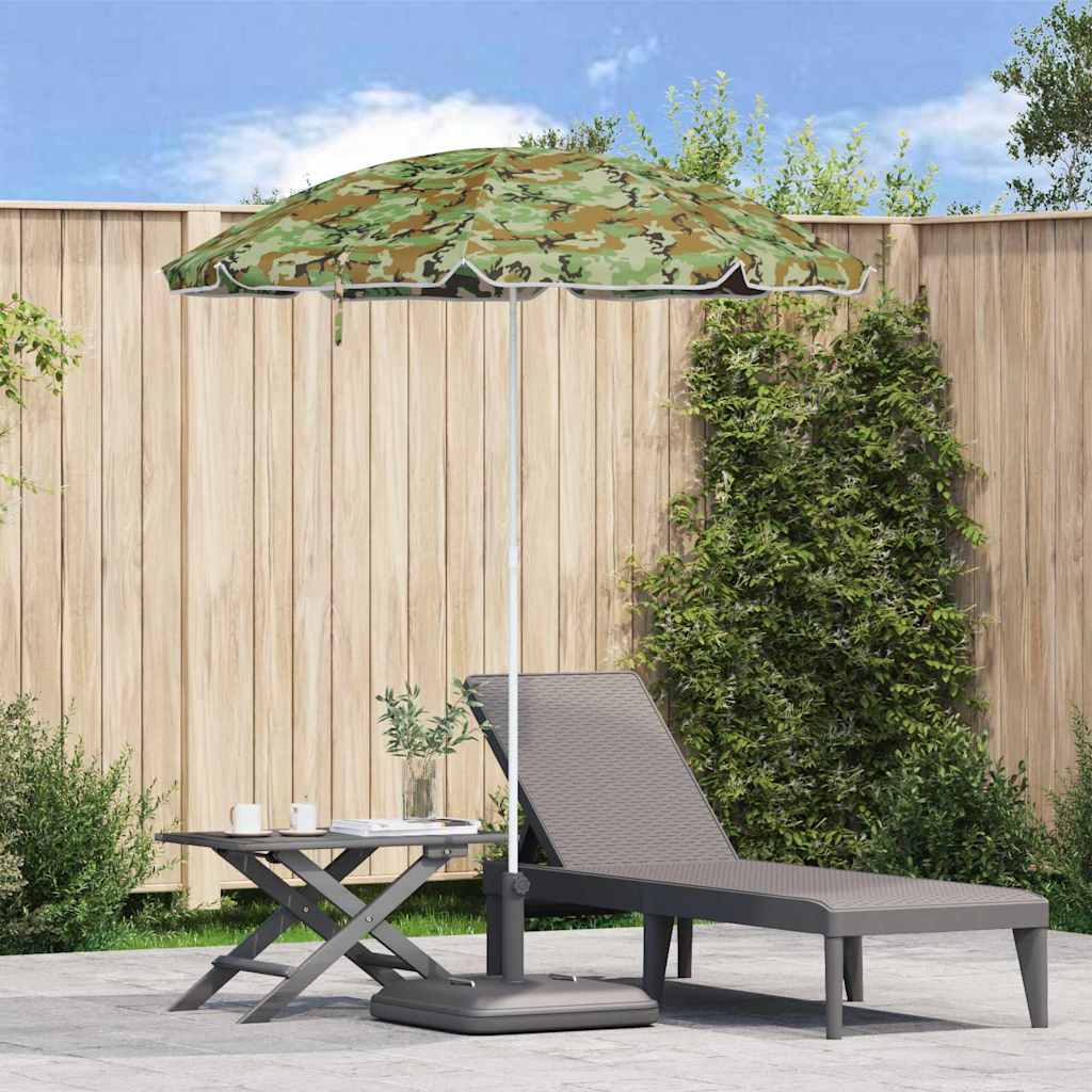 Gartensonnenschirm 240 cm 170T Polyester Tarnung