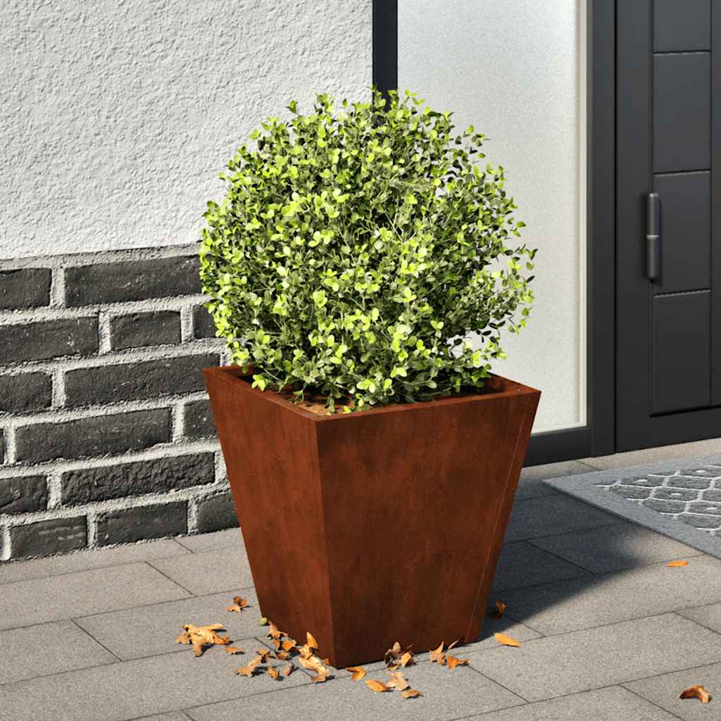 Pflanzkübel 30x30x30 cm Wetterfester Stahl