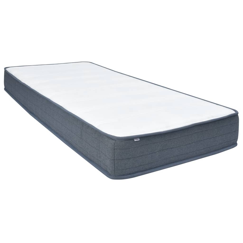Boxspringmatratze 160x80x20 cm Mittelweich Stoff