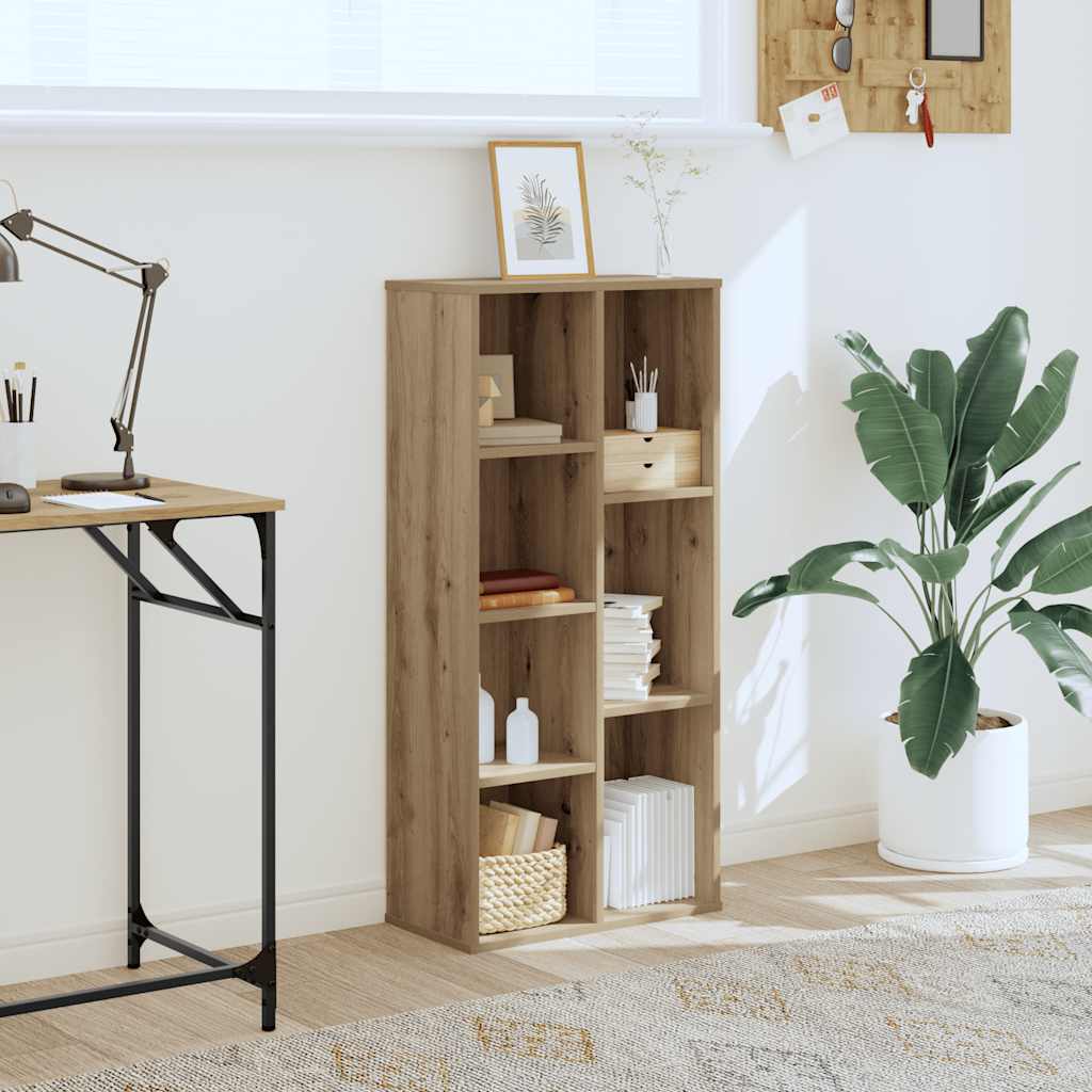 Bücherregal Artisan-Eiche 50x25x105 cm Holzwerkstoff
