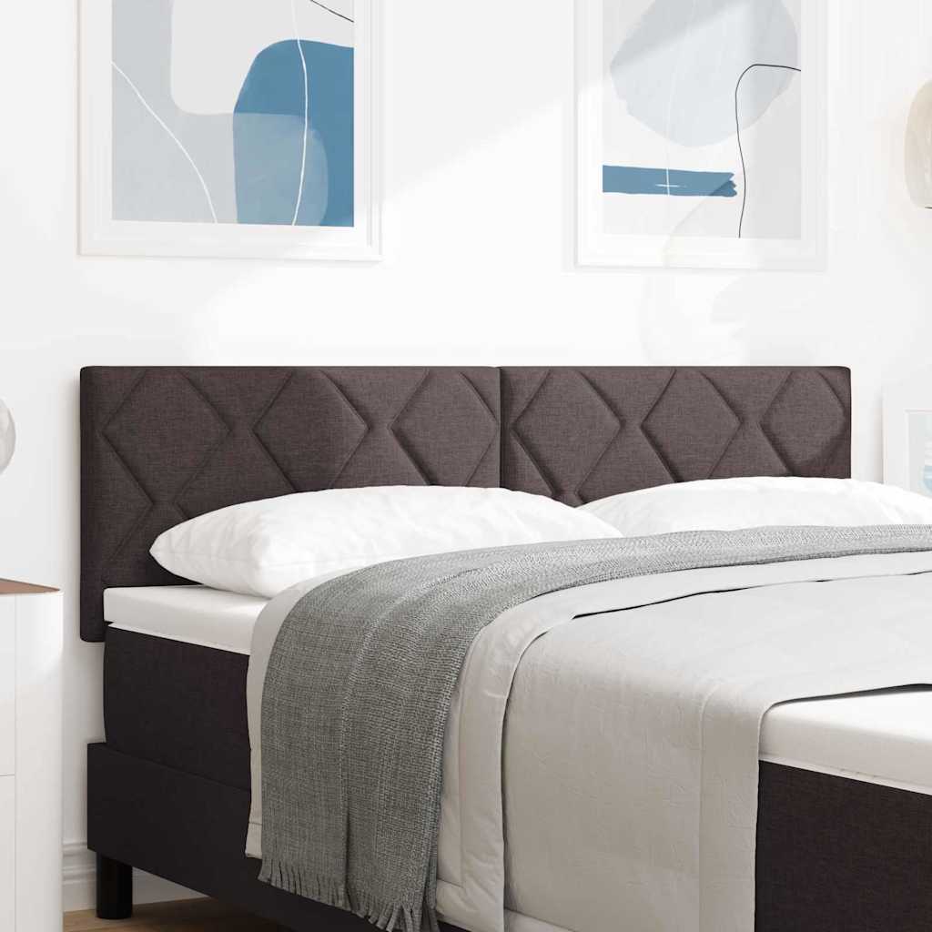LED Kopfteil Hellgrau 160 cm Stoff
